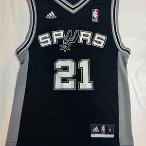San Antonio SPURS   Adidas DUNCAN #21  jersey youth  Small